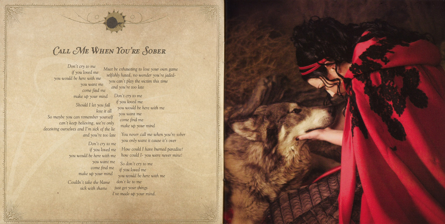 Evanescence  The open door  booklet 03